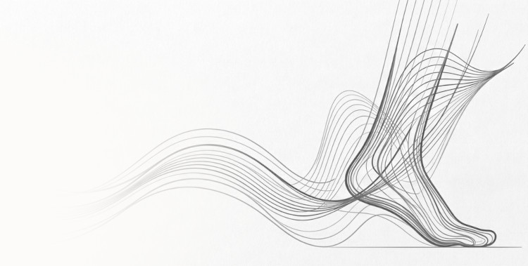 Illustration chirurgicale pied et cheville